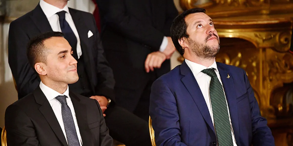 Di Maio e Salvini in compagnia