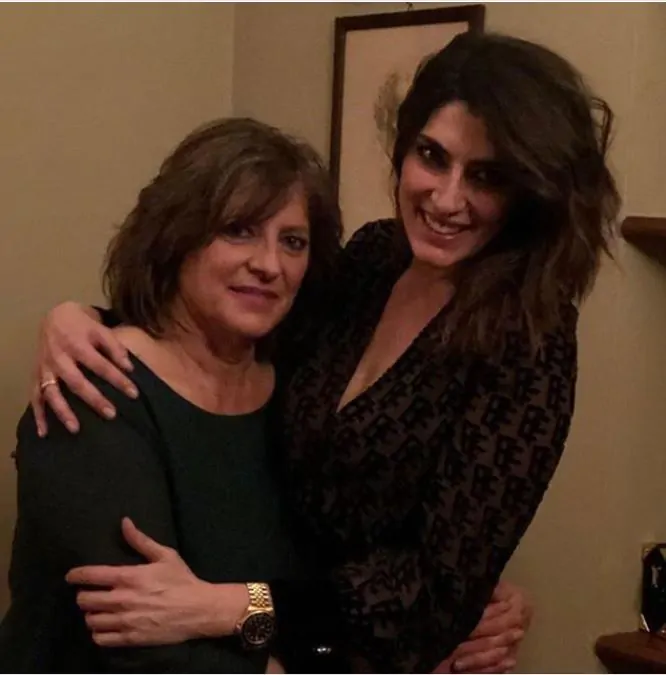 elisa isoardi con la mamma