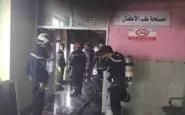 incendio ospedale in algeria