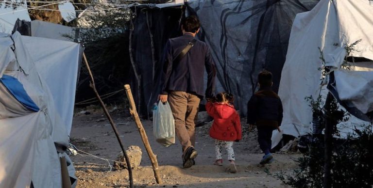 migranti a lesbo