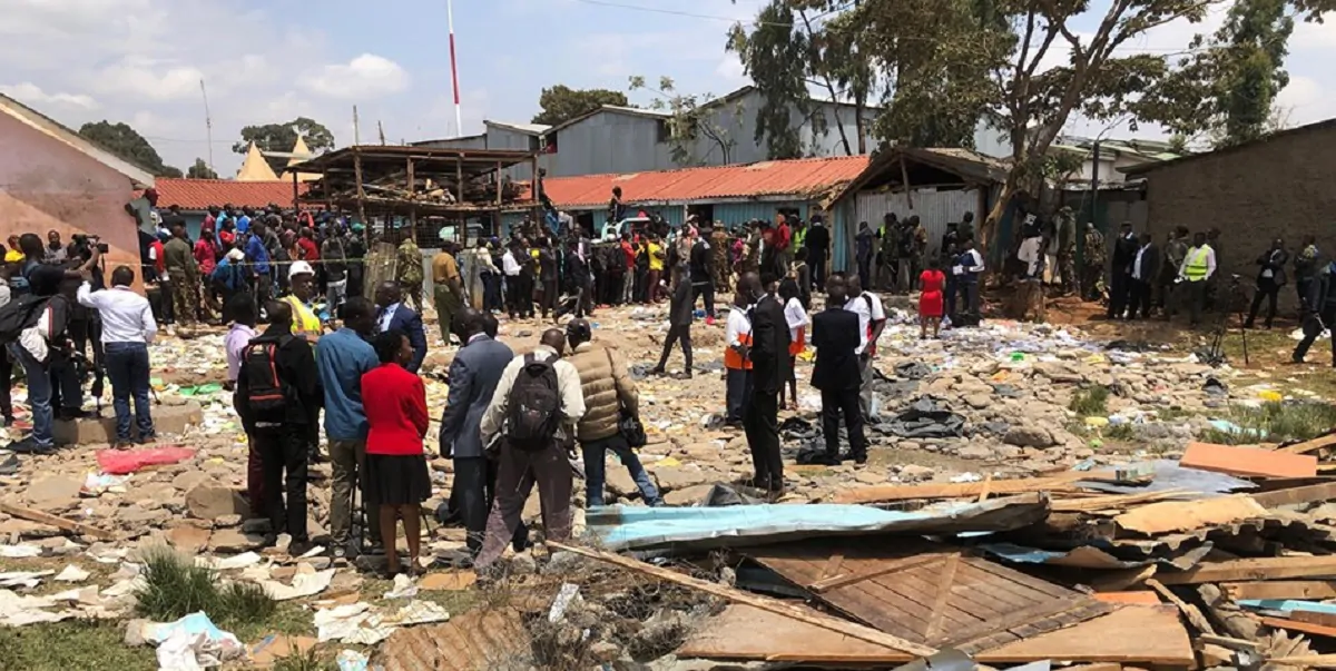 scuola crollata kenya