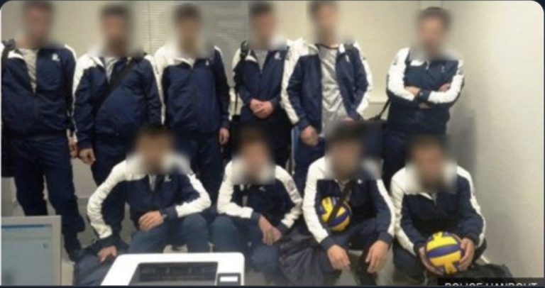Dieci migranti arrestati