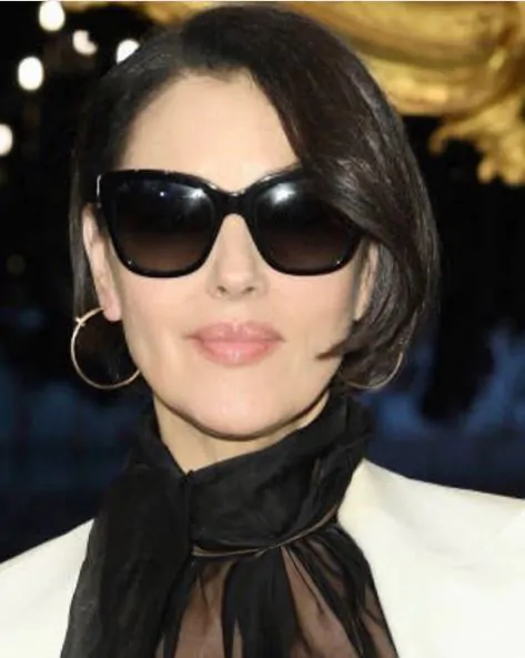 monica bellucci taglio di capelli