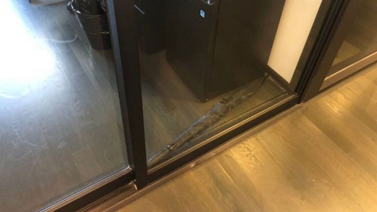 ombrello blocca porta
