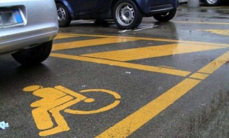 parcheggio disabili