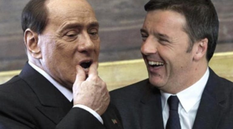 renzi berlusconi figlio