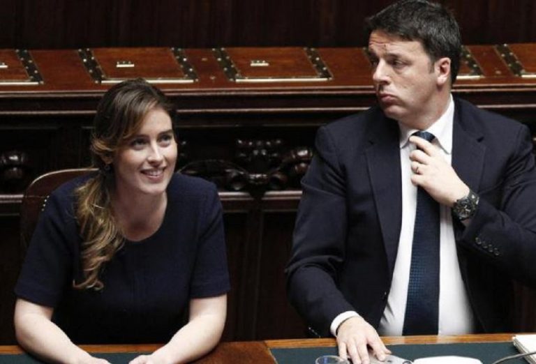 renzi di maio boschi