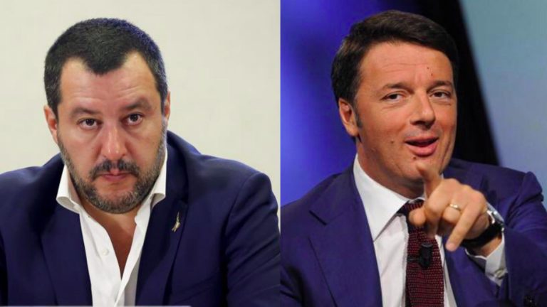 renzi nuovo partito salvini