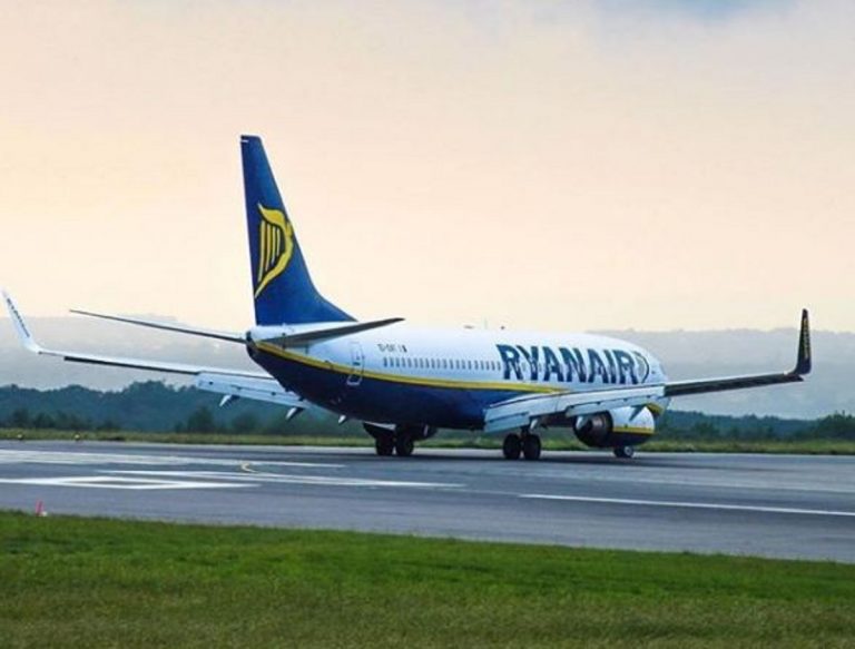 ryanair donna ubriaca