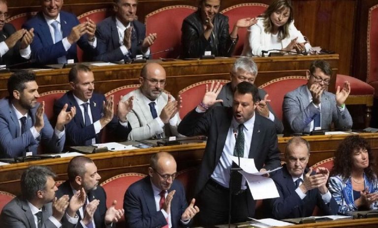 salvini in senato