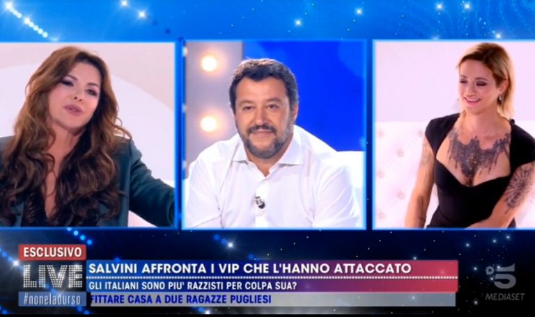 Salvini Parietti Asia Argento
