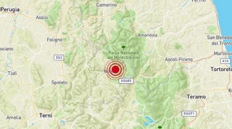 Terremoto norcia oggi