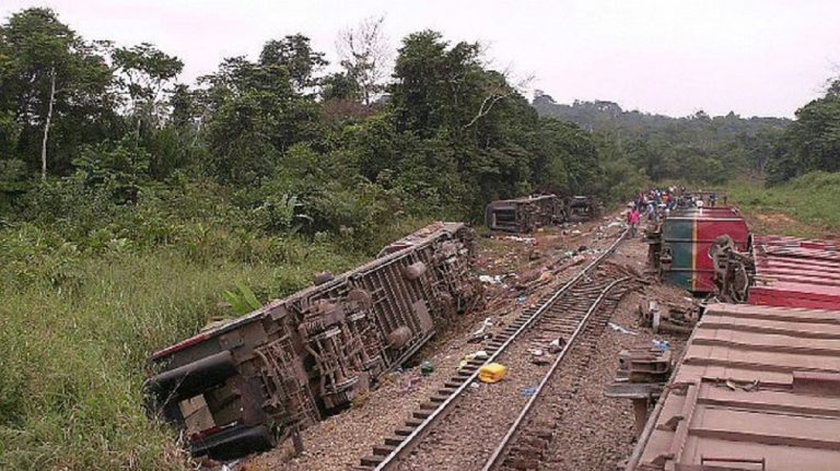 treno deragliato congo