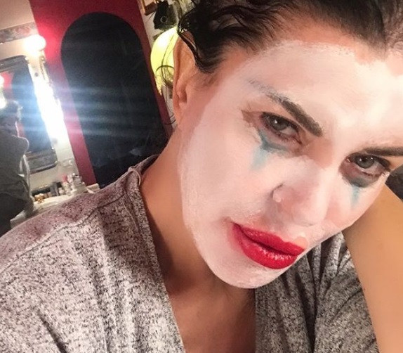 Alba Parietti make up