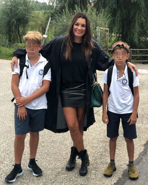alena seredova figli
