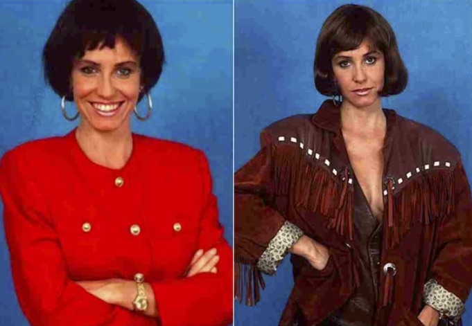 Antonella Clerici capelli castani