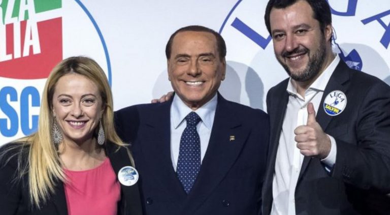 berlusconi salvini meloni