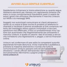 Comunicato Unieuro