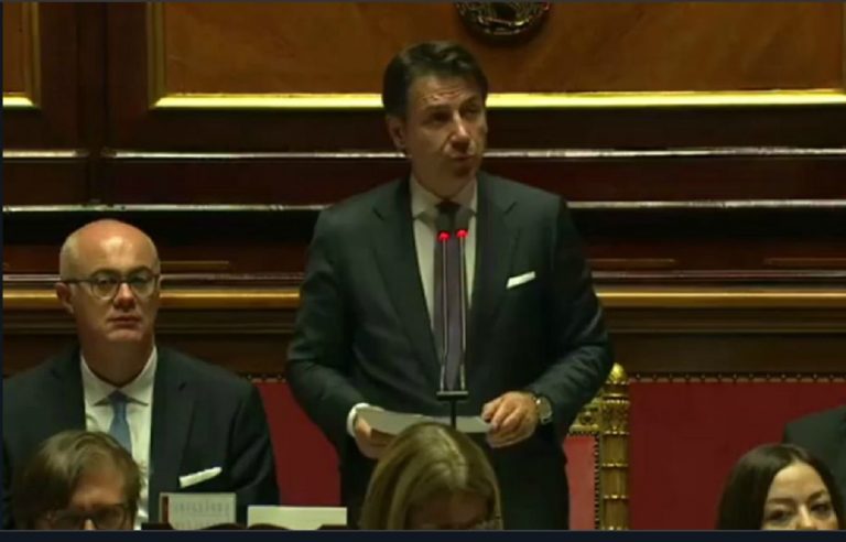 conte in senato