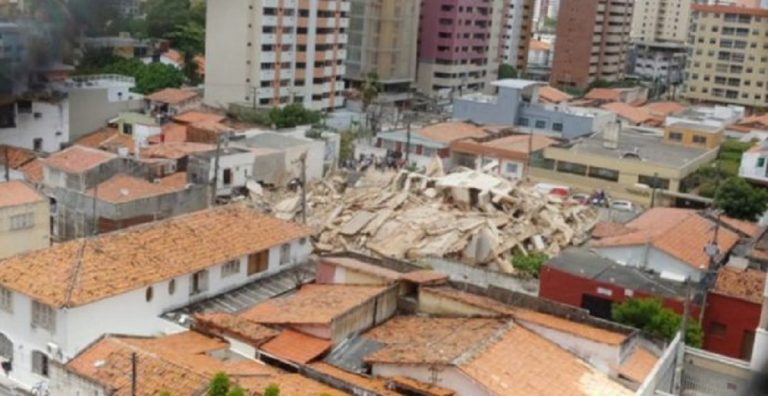 crollo di un palazzo in Brasile