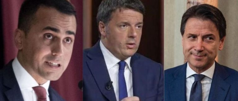 Di Maio Renzi Conte