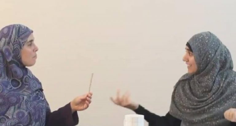 Donne islamiche botte benedizione