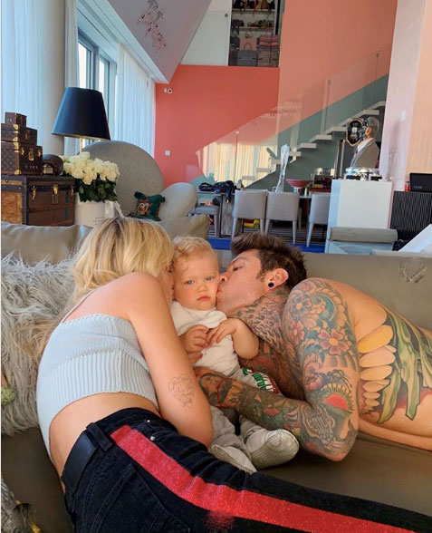 La casa di Fedez a Milano