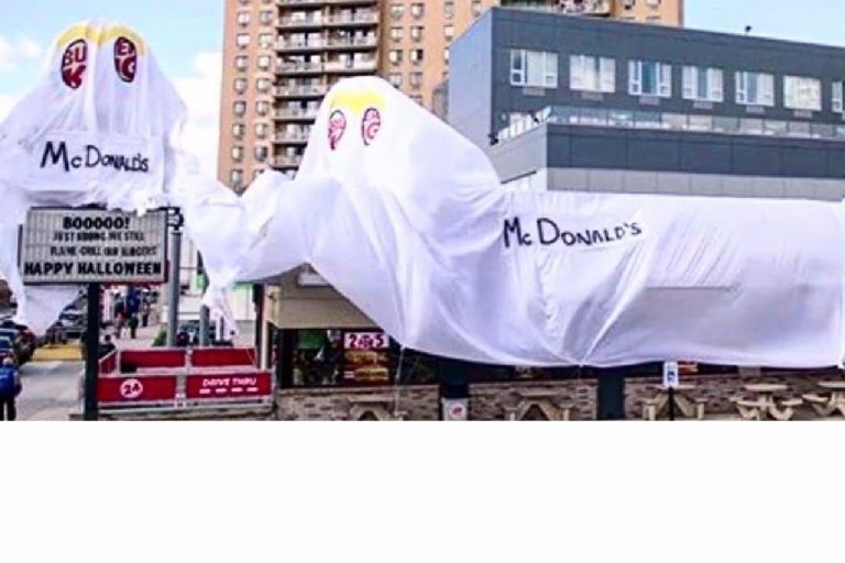 Halloween Burger King Mc Donald's