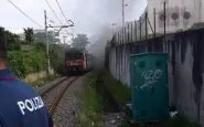 incendio treno circumvesuviana