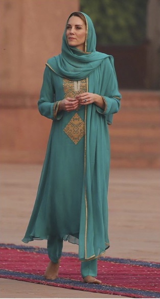 Kate Middleton Pakistanl ook