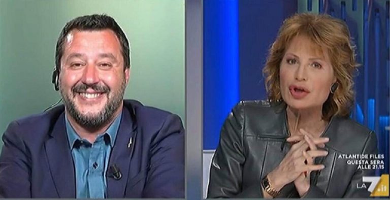 lilli gruber matteo salvini