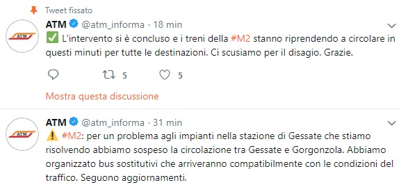 linea M2 Milano