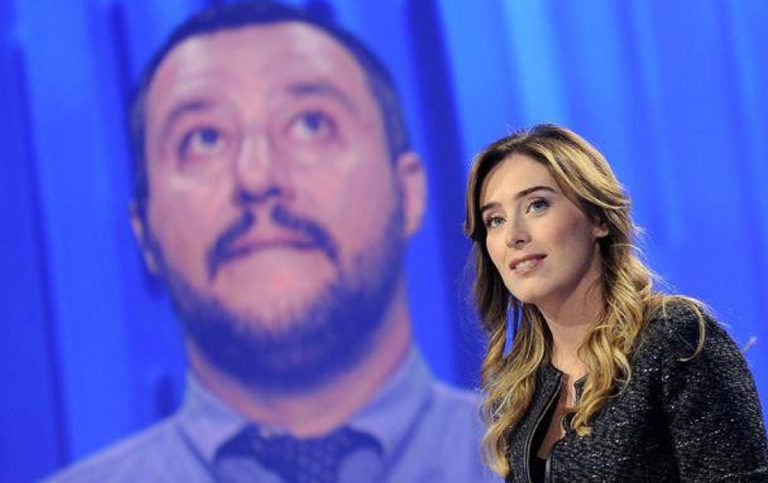 Maria Elena Boschi Matteo Salvini