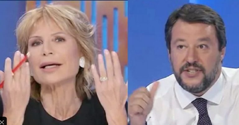 matteo salvini lilli gruber