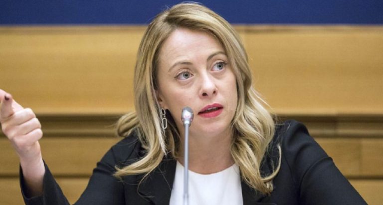 Meloni pubblica insulti
