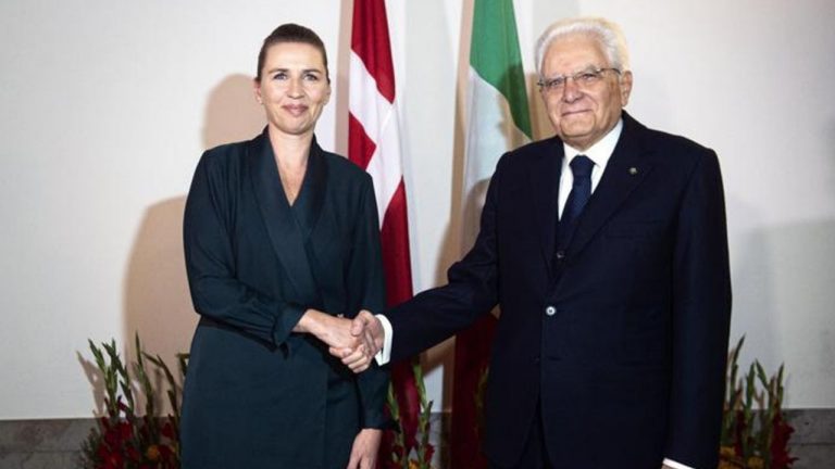 ministro danese mattarella look