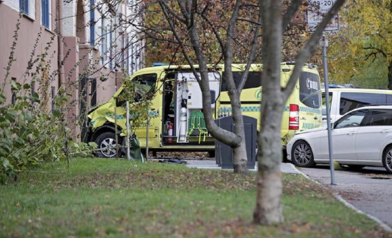 oslo ambulanza pedoni