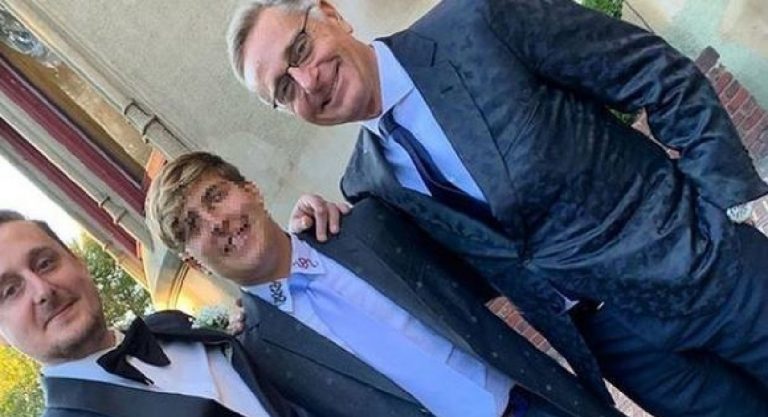 Paolo Bonolis matrimonio figlio