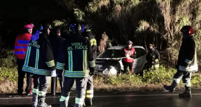 perde controllo auto