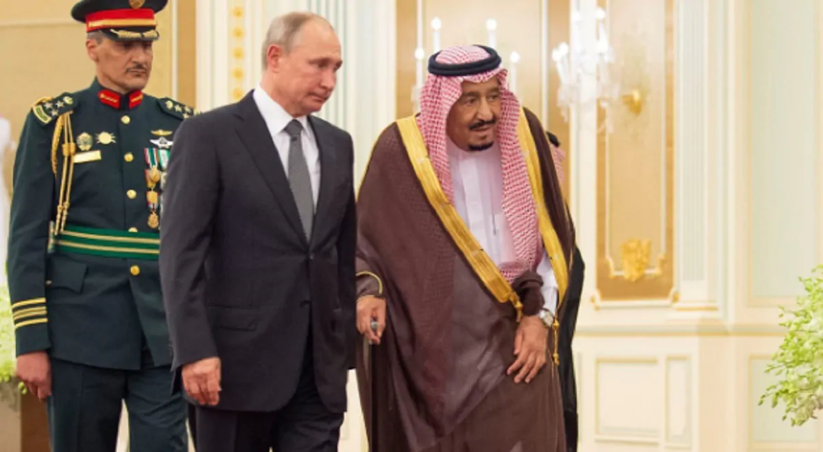 Putin in Arabia Saudita
