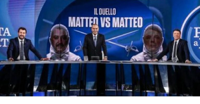 renzi salvini porta a porta 2 768x401