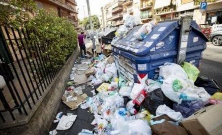 rifiuti a roma
