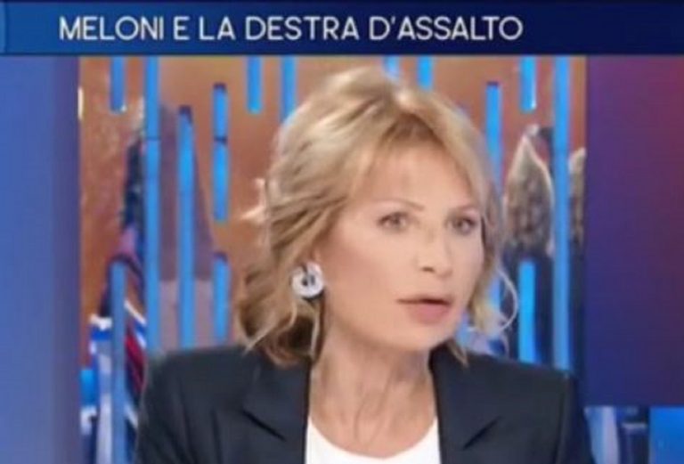 scontro meloni gruber