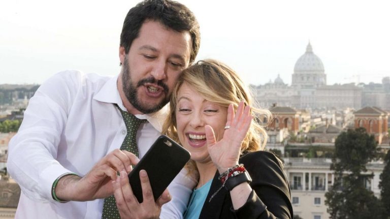 sondaggio salvini giorgia meloni gradimento