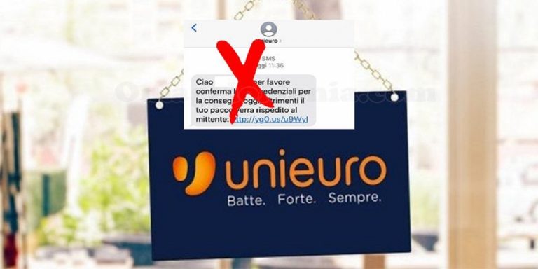 truffa unieuro