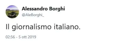 Tweet Borghi