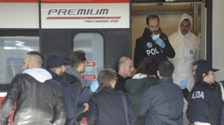 aggressione sul Frecciarossa