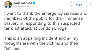 attentato Londra