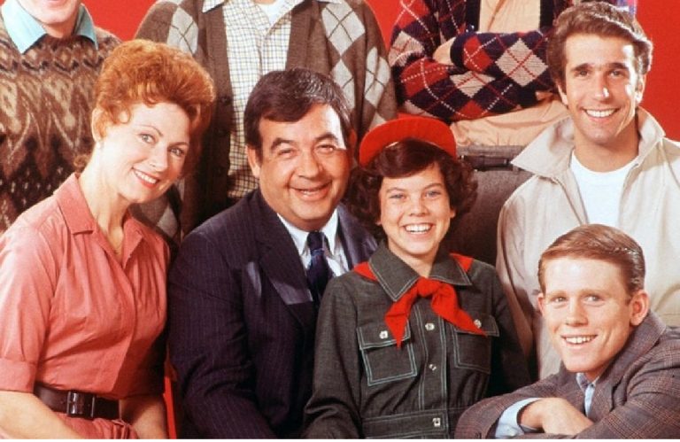 Cast Happy Days insieme