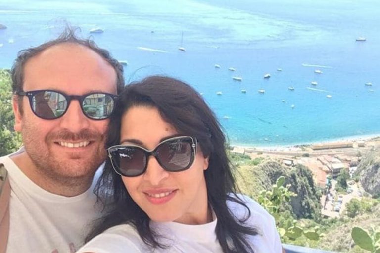 Flavio Di Muro con la fidanzata Elisa De Leo